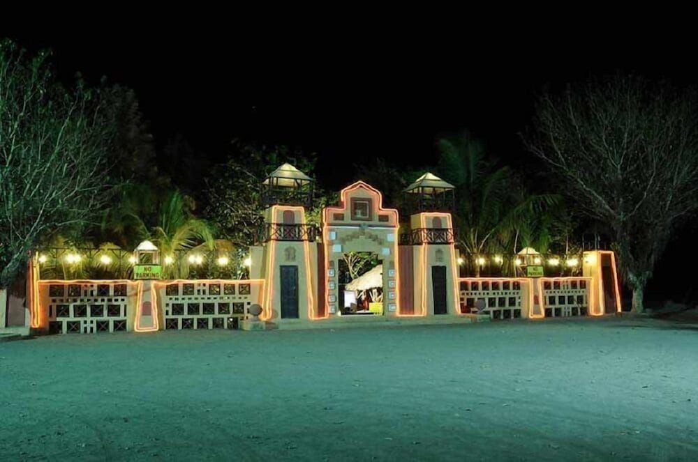 Front of property - evening/night