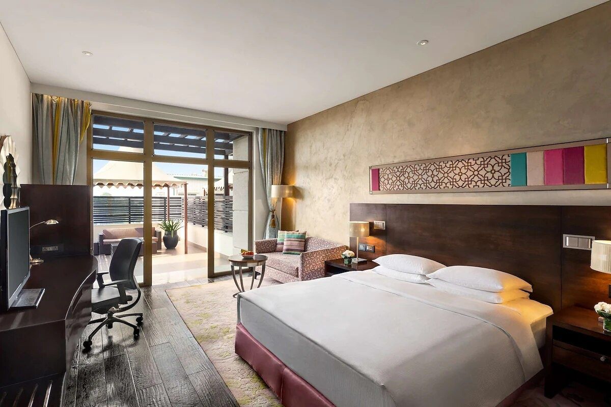 Hilton Jaipur Room, 1 King Bed (Aravalli Range View)