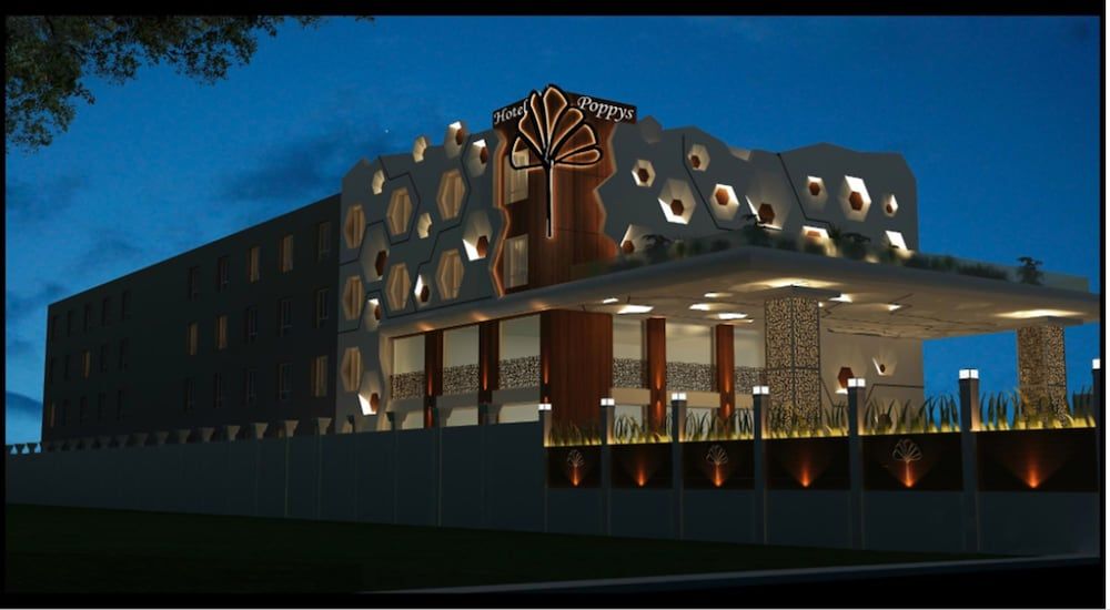 Front of property - evening/night