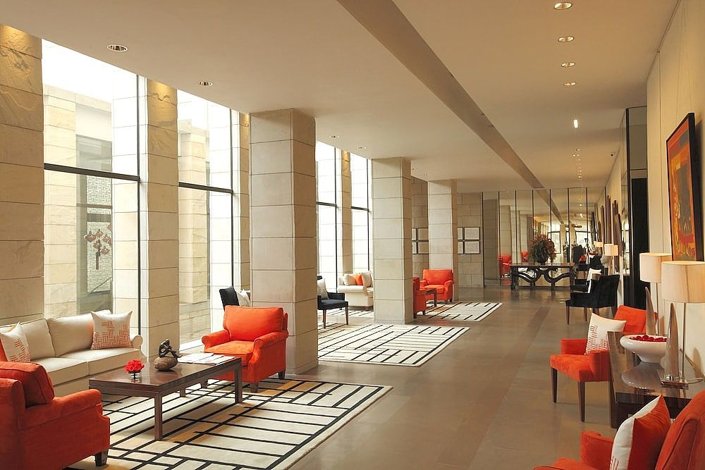 Lobby sitting area
