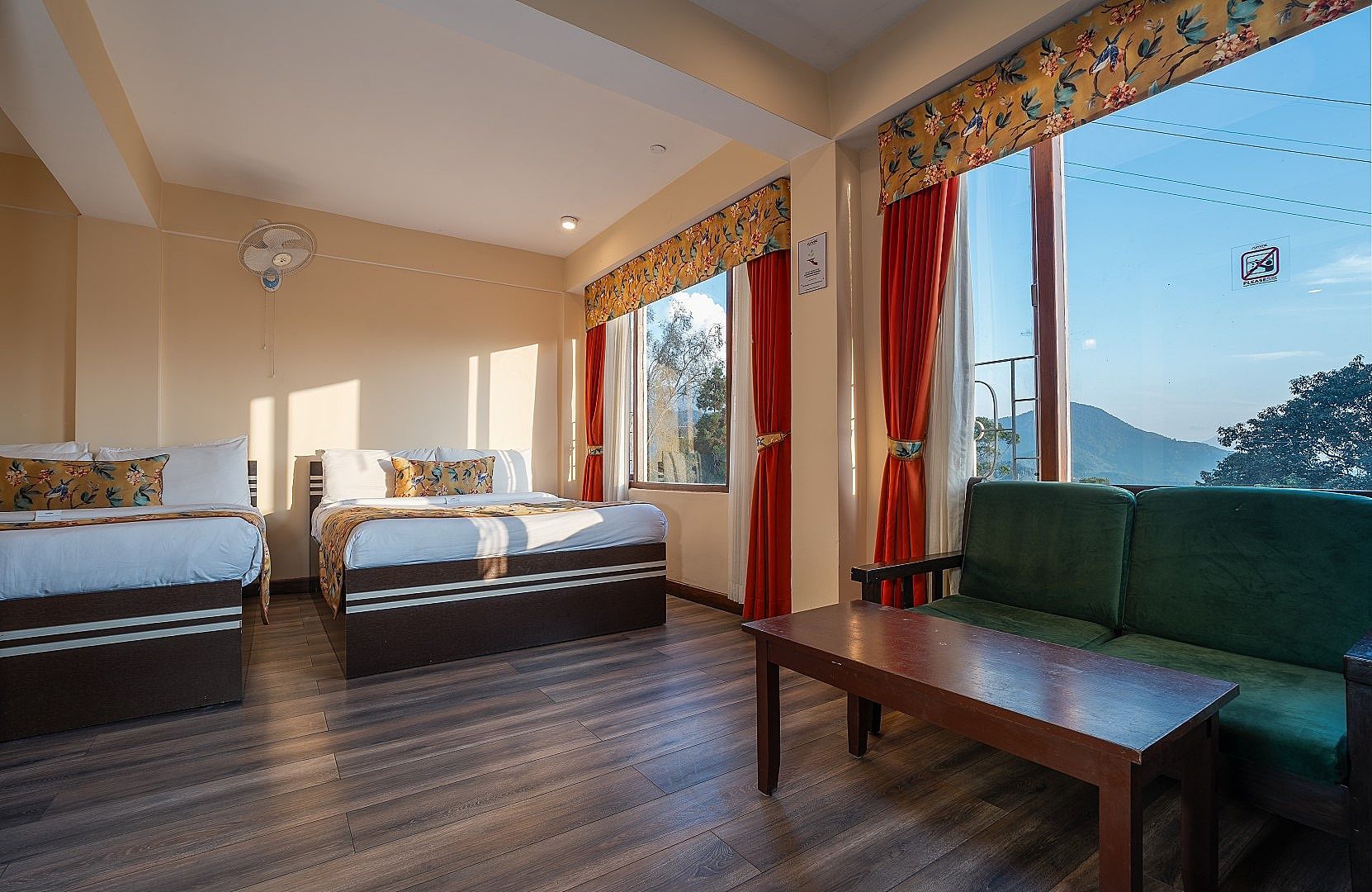Family Room with View