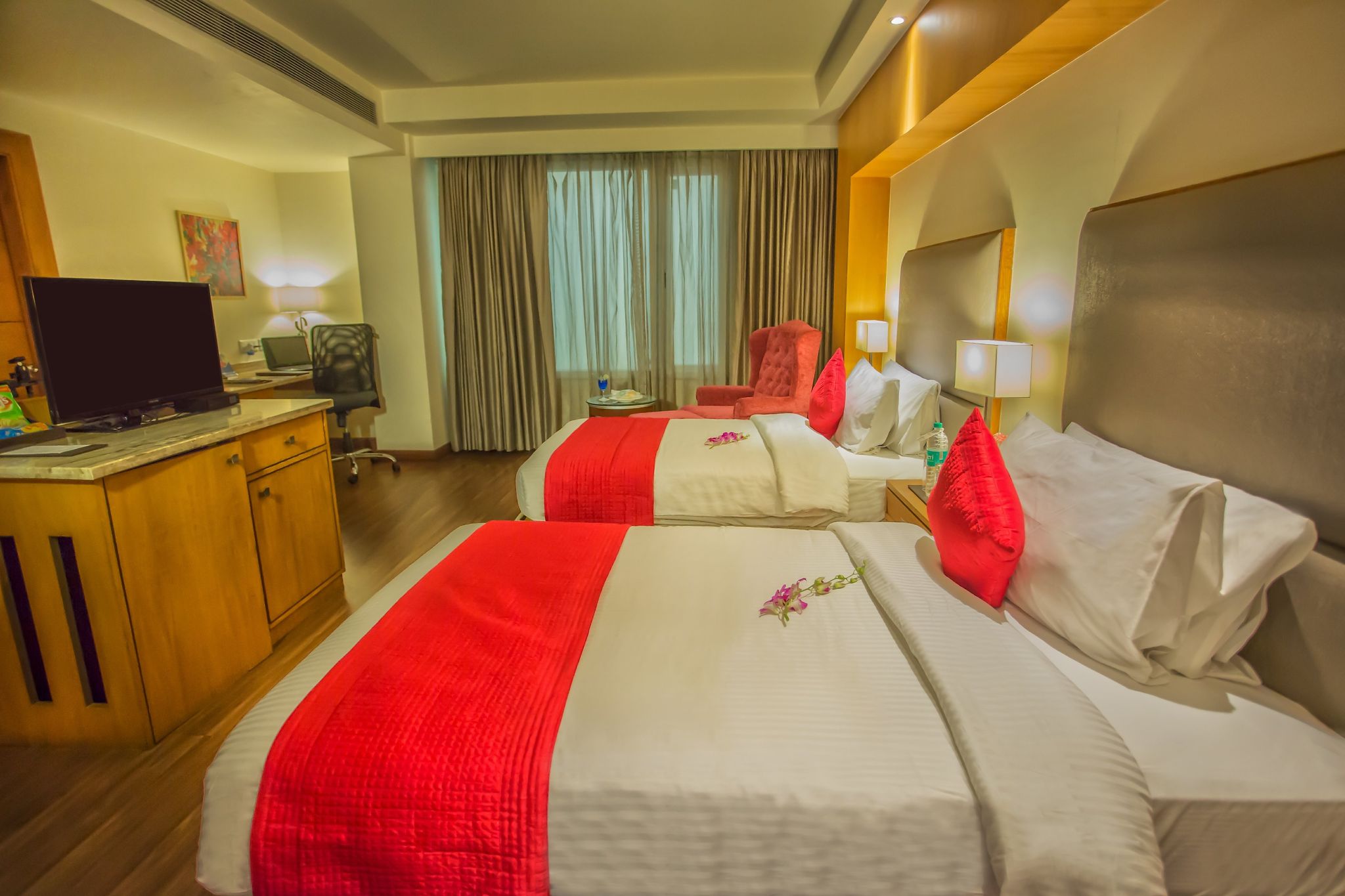 Sarovar Portico Jalandhar - A Sarovar Hotel Deluxe Twin Double