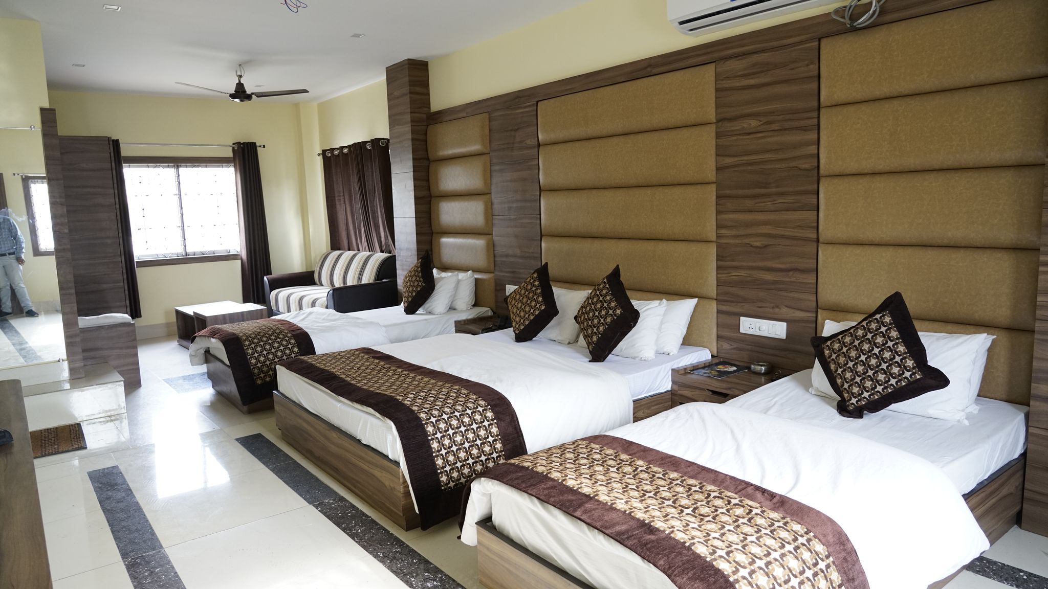 AC Deluxe Triple Bed Room