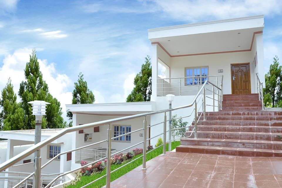 In Front View of Hotel