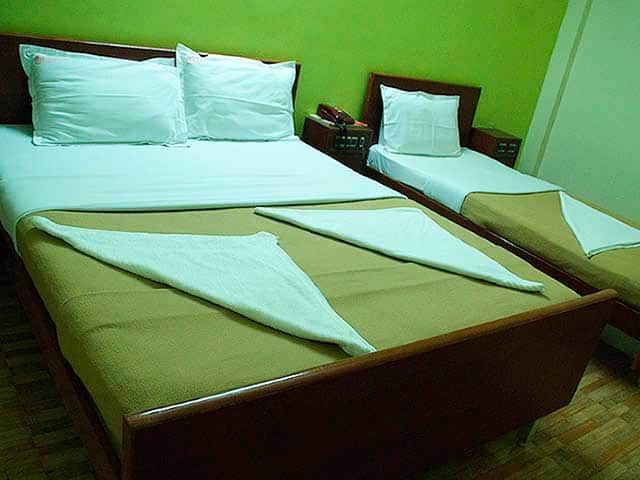 Hotel Temple In Triple AC Room