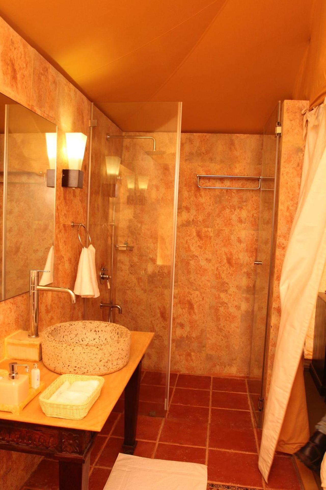 Deluxe A/c Hut Queen-Size Bed
