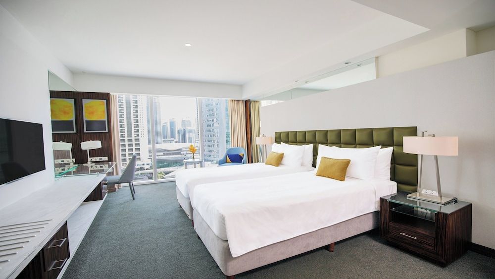 Deluxe Twin Room with Free Shuttle and Access to Riva Beach Club