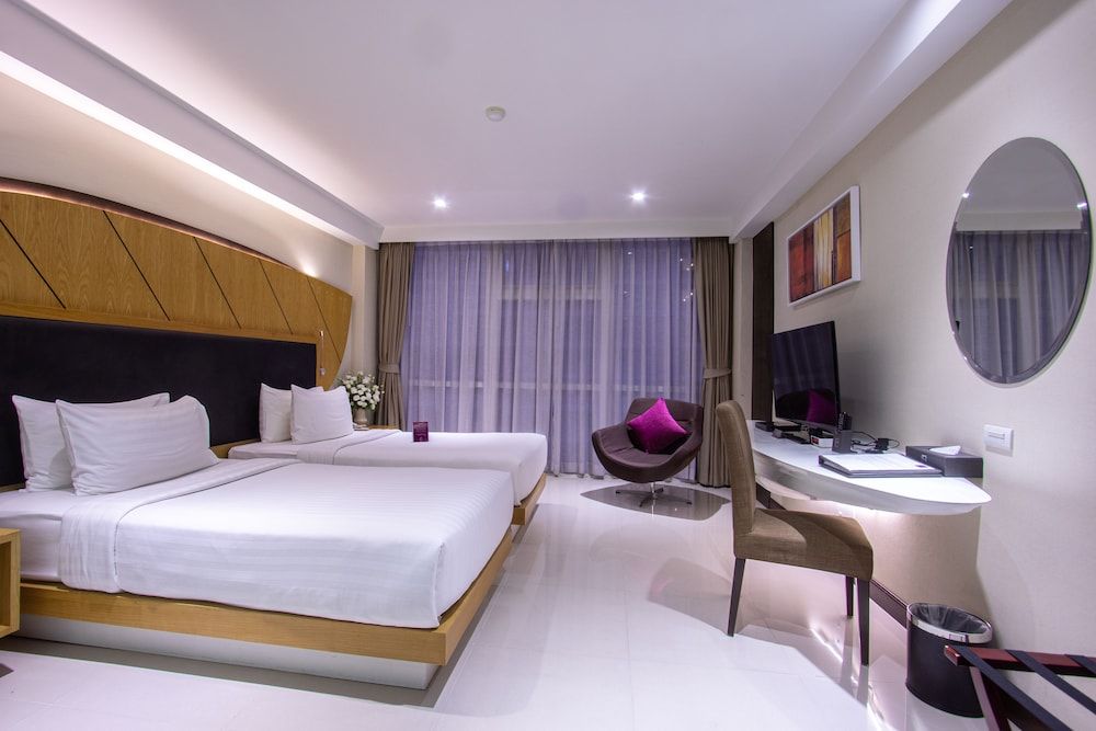 Executive Room, 1 Double or 2 Twin Beds, Non Smoking, City View