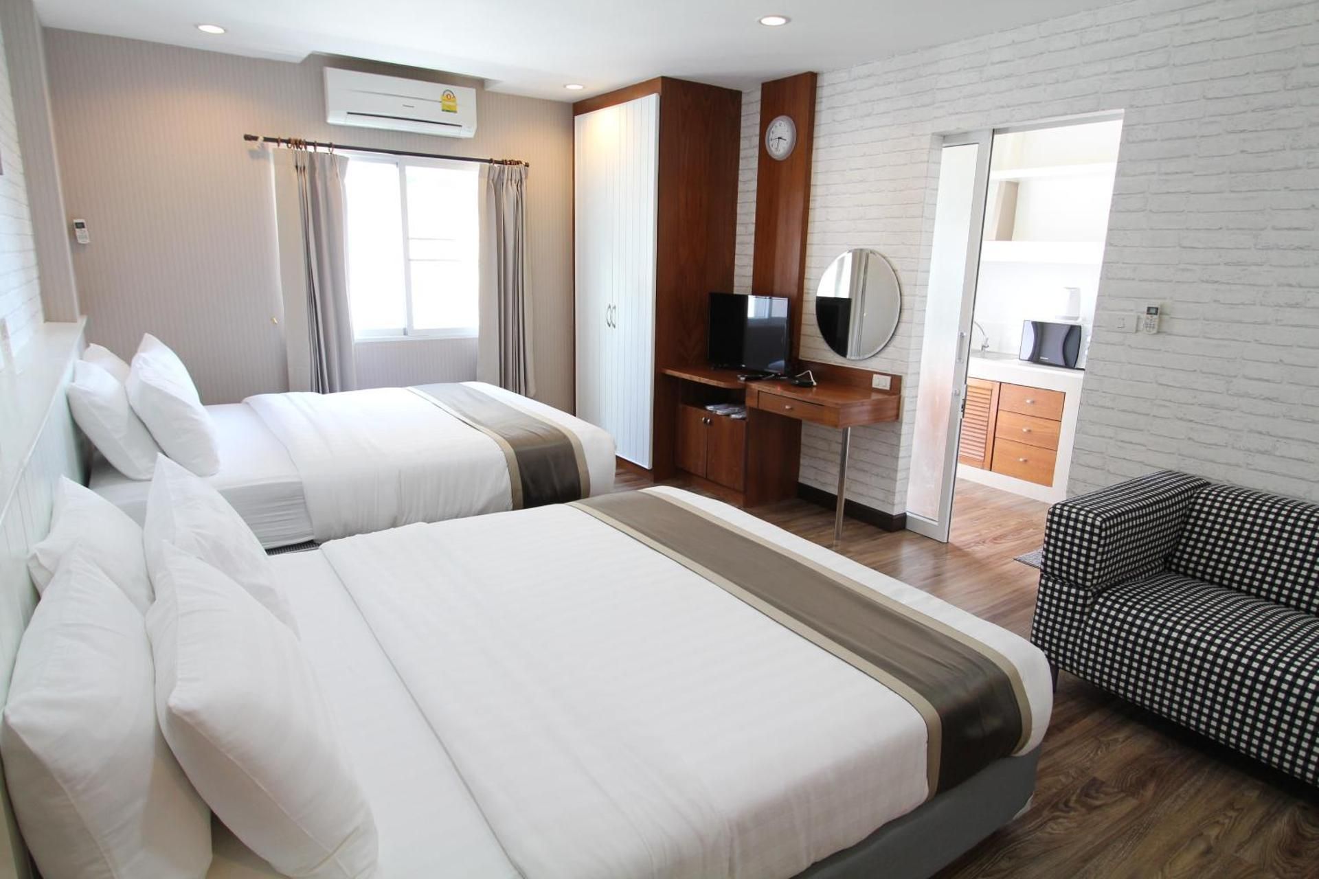 At Residence Suvarnabhumi Executive Queen Room, Guest room, 2 Queen