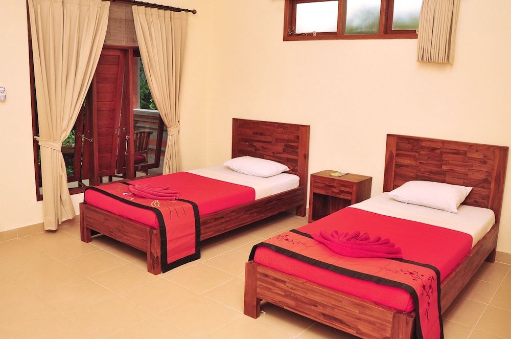 Nick's Homestay Deluxe Twin Room, Garden View 2