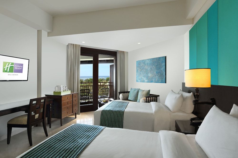 Premium Room, 2 Twin Beds, Partial Ocean View