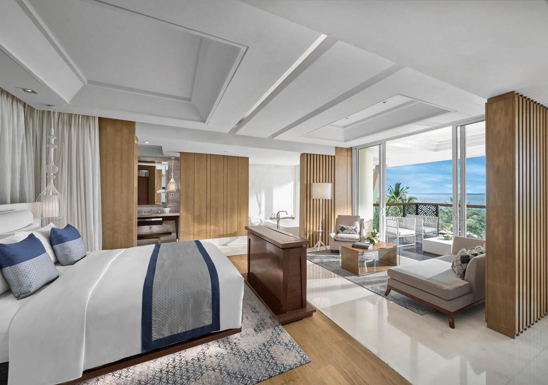 HONEYMOON SUITE, Club Millesime Access, 1 King Size Bed, Ocean View