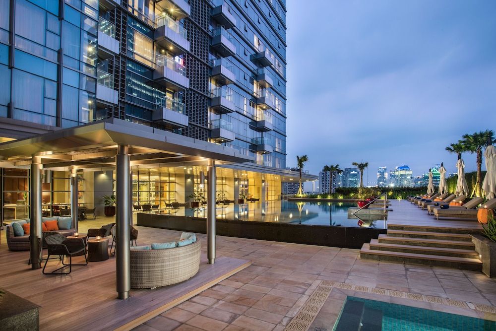 Front of property - evening/night