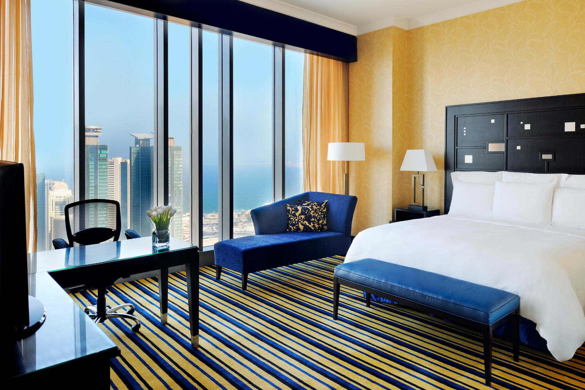 Executive lounge access, Executive Guest room, 2 Double, High floor