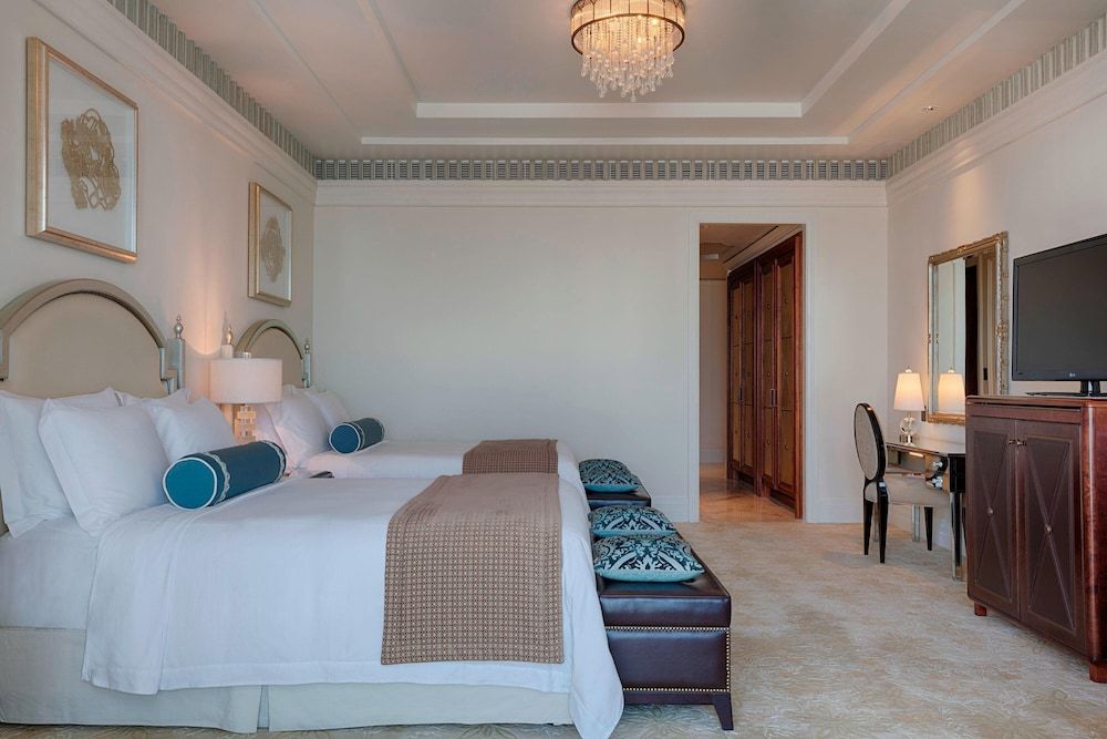 Superior Room, 2 Double Beds, Non Smoking, Partial Sea View