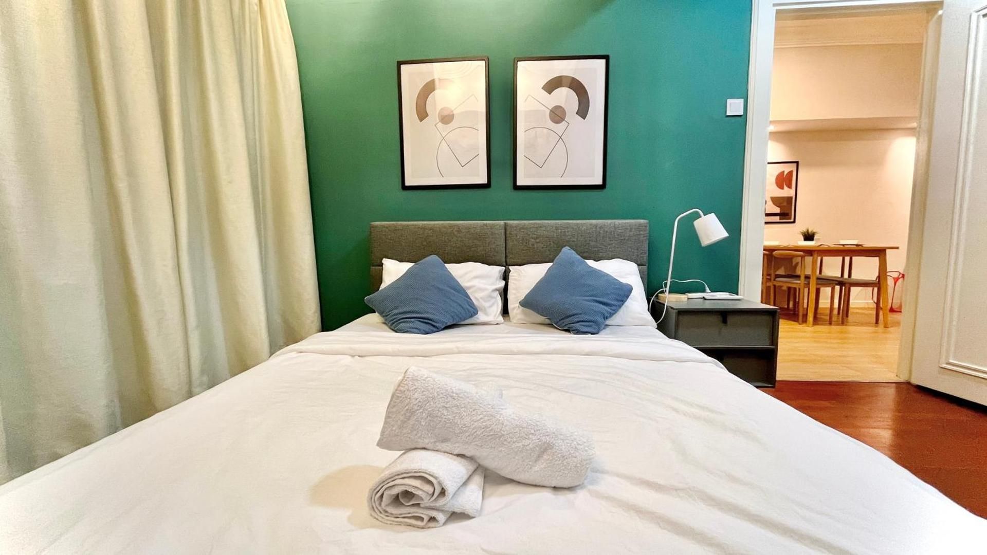 Two-Bedroom Apartment with Balcony