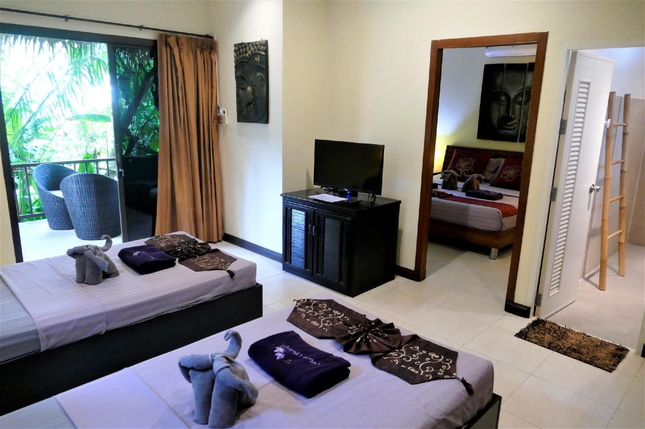 V2-Villa-Deluxe-Private Bathroom-Garden View