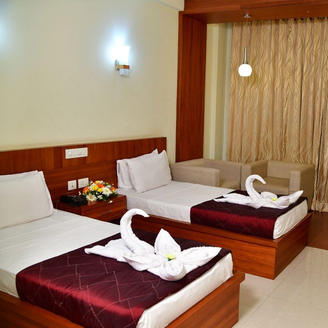 SASTHAPURI HOTELS Standard Twin Bedded Room (Non-AC) 2