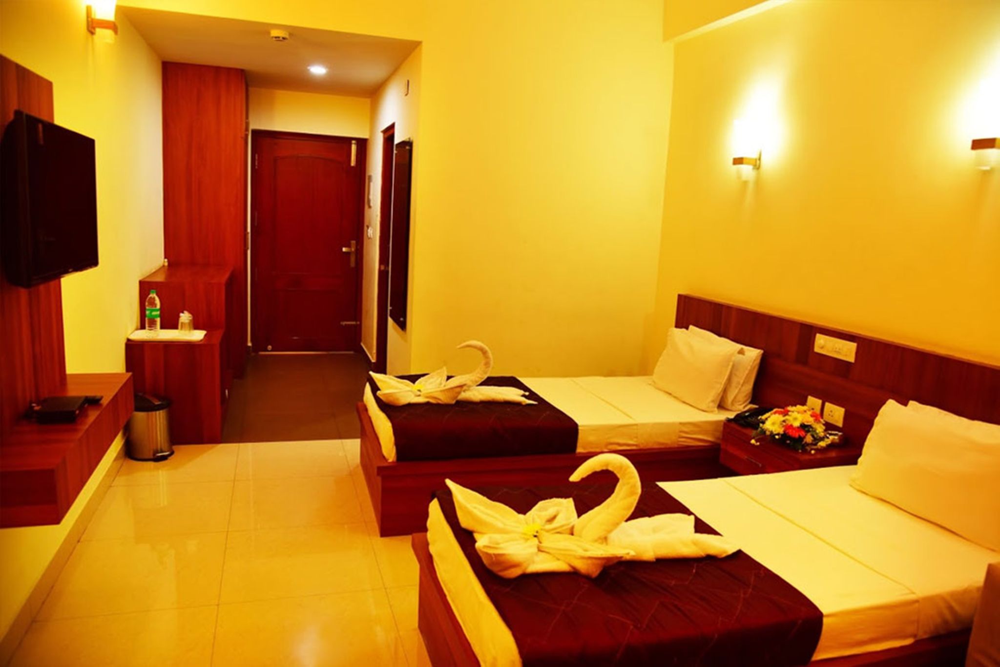 SASTHAPURI HOTELS Standard Twin Bedded Room (Non-AC)