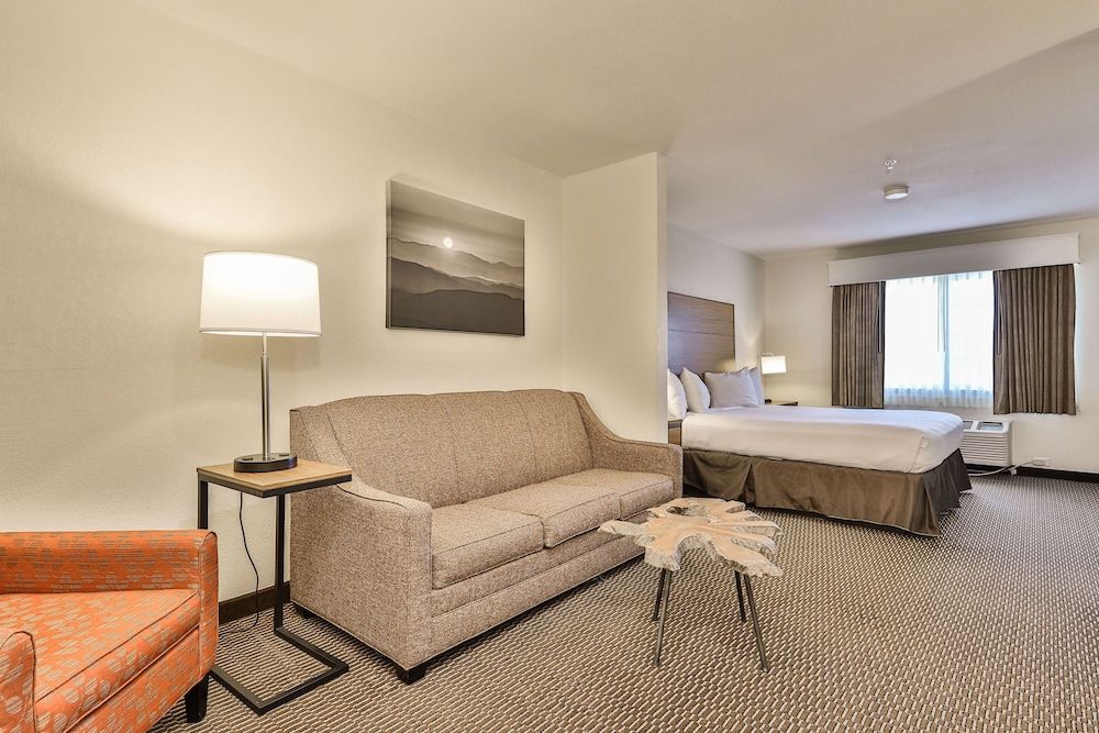 Best Western Mountain View Inn Suite, 1 King Bed with Sofa bed, Non Smoking, Refrigerator & Microwave (with Sofabed)