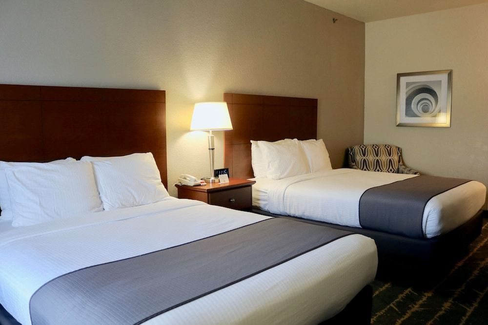 Standard Room, 2 Queen Beds, Non Smoking, Refrigerator & Microwave