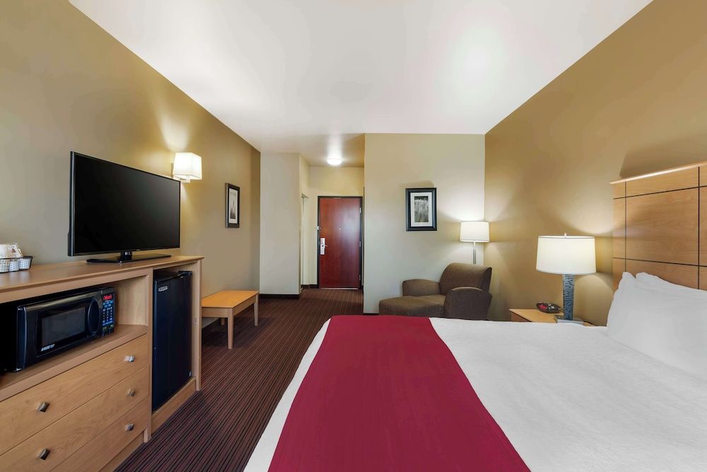 Standard Room, 1 King Bed, Non Smoking, Refrigerator & Microwave