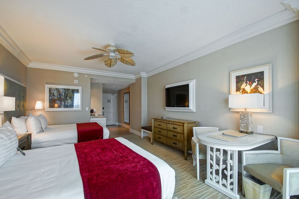 Margaritaville Resort Casino Deluxe Room, 2 Queen Beds, Non Smoking, River View 3