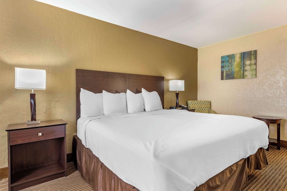 Standard Room, 1 King Bed, Smoking, Refrigerator & Microwave