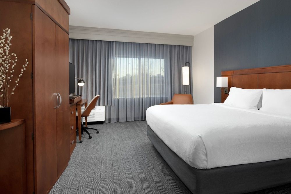 Room, 1 King Bed with Sofa bed (Mobility/Hearing Access, Roll-In Shwr)