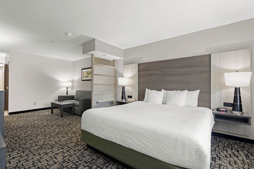 Suite, 1 King Bed, Non Smoking, Refrigerator & Microwave (Shower Only)