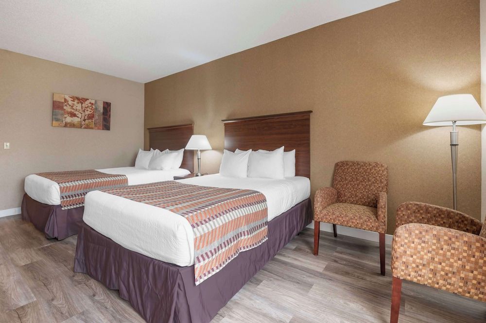 Standard Room, 2 Queen Beds, Non Smoking, Refrigerator & Microwave