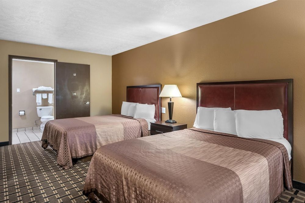 Standard Room, 2 Double Beds, Accessible, Refrigerator & Microwave