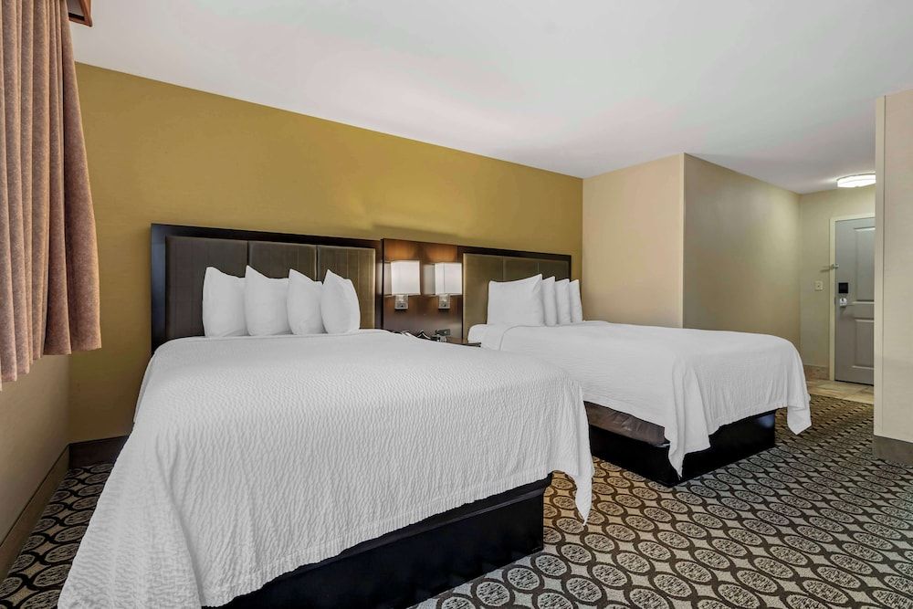 Standard Room, 2 Queen Beds, Refrigerator & Microwave