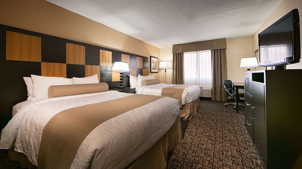 Best Western Plus Wendover Inn Standard Room, 2 Queen Beds, Non Smoking, Refrigerator