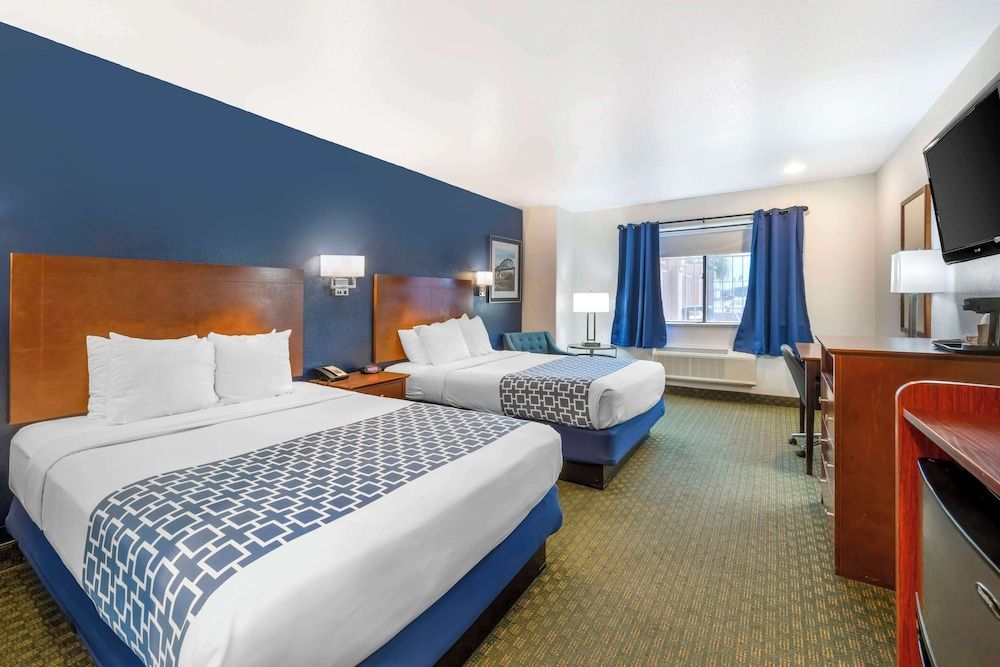 Standard Room, 2 Queen Beds, Non Smoking, Refrigerator & Microwave
