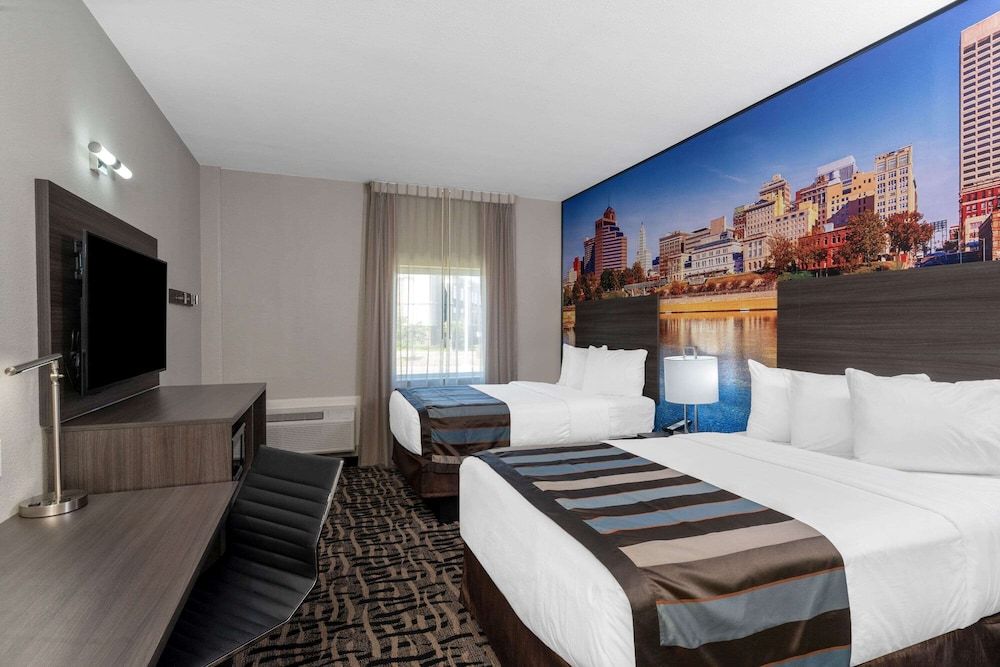 Standard Room, 2 Double Beds, Non Smoking