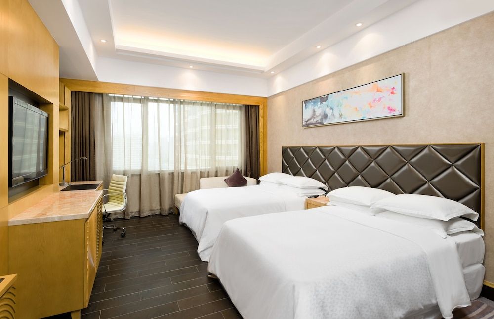 City View Room, Guest room, 2 Doubles, City view