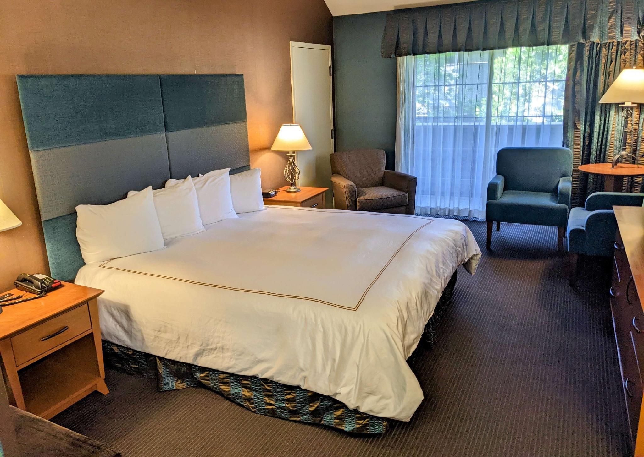1 King Bed, Nonsmoking, Deluxe Room, Balcony