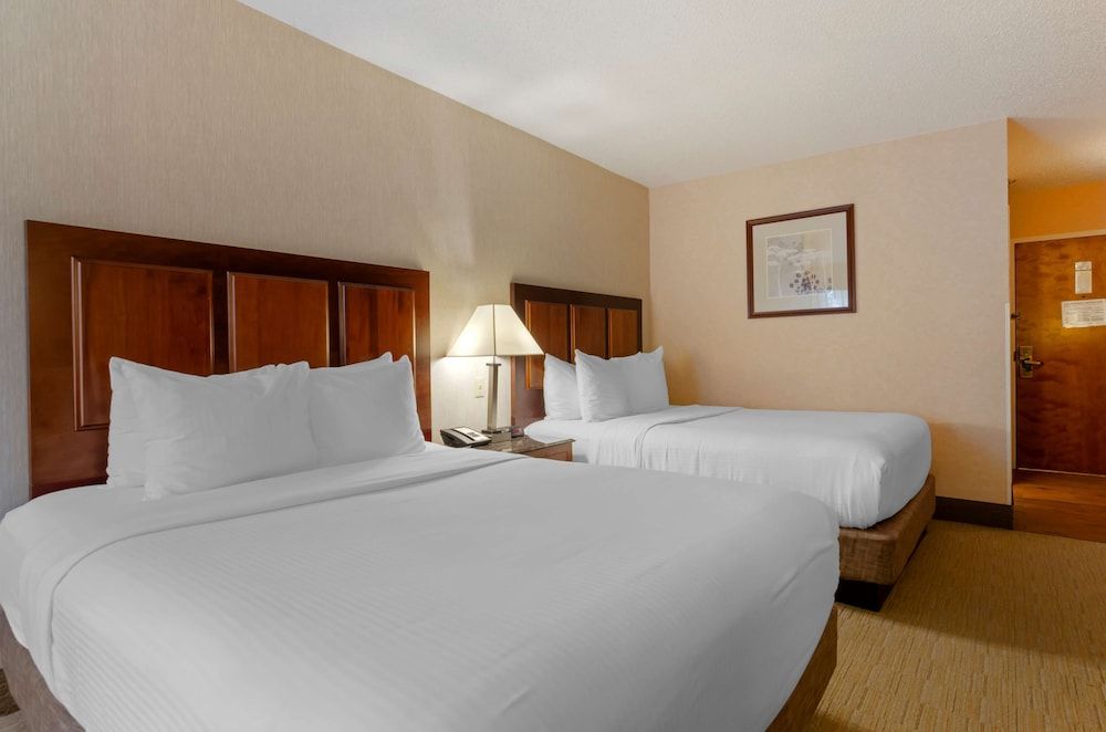 Standard Room, 2 Queen Beds, Non Smoking, Refrigerator & Microwave