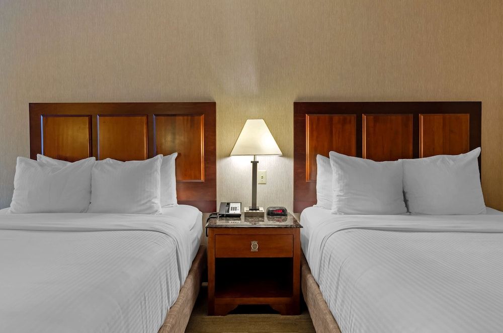 Standard Room, 2 Queen Beds, Non Smoking, Refrigerator & Microwave