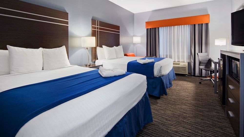 Standard Room, 2 Queen Beds, Accessible, Refrigerator & Microwave