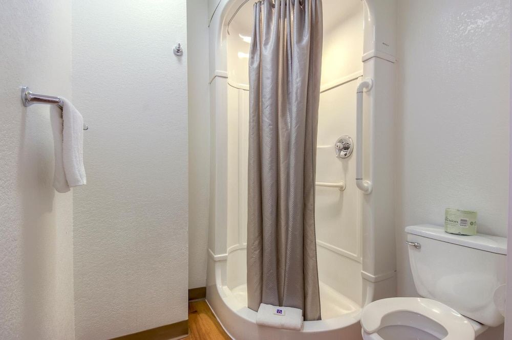 Motel 6 Oceanside, CA Deluxe Room, 2 Double Beds, Non Smoking, Refrigerator 10