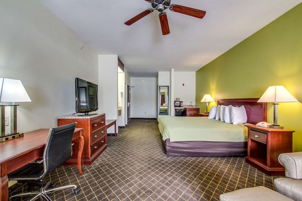 Standard Room, 1 King Bed, Non Smoking, Refrigerator & Microwave (with Single Sofabed;Larger Room)