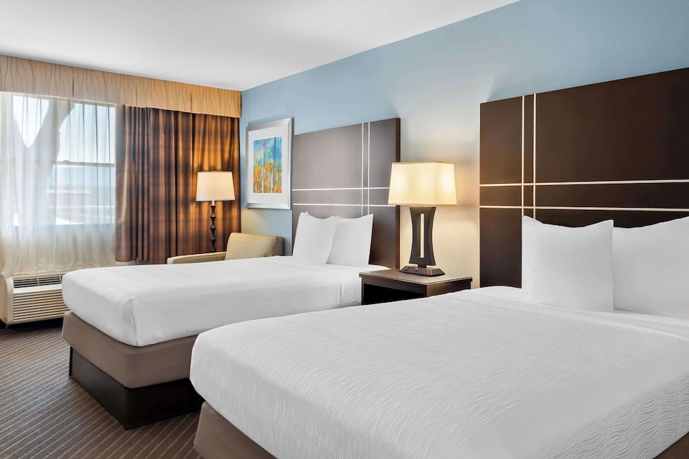 Standard Room, 2 Double Beds, Non Smoking, Refrigerator & Microwave