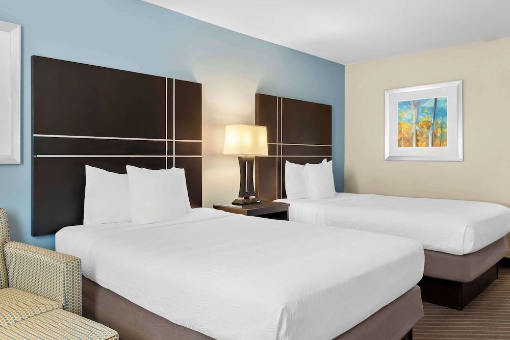 Standard Room, 2 Queen Beds, Non Smoking, Refrigerator & Microwave