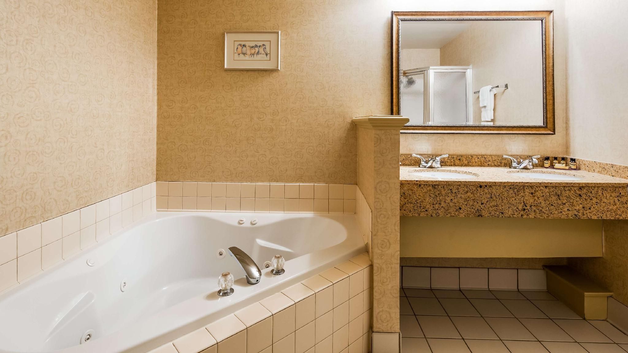 Suite - 1 King Bed, Nonsmoking, Whirlpool, Fireplace, Main Building