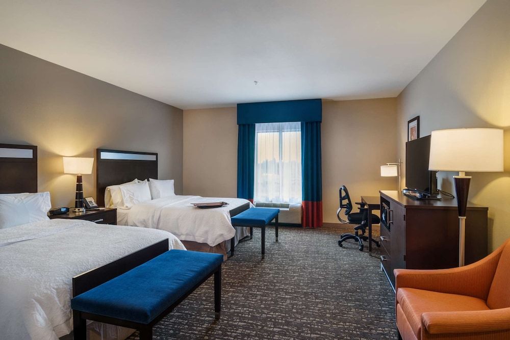 Room, 2 Queen Beds, Non Smoking, Refrigerator & Microwave