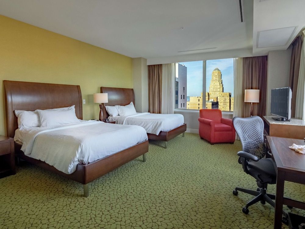 Hilton Garden Inn Buffalo Downtown Room, 2 Queen Beds, Accessible, City View (Roll-In Shower) 5