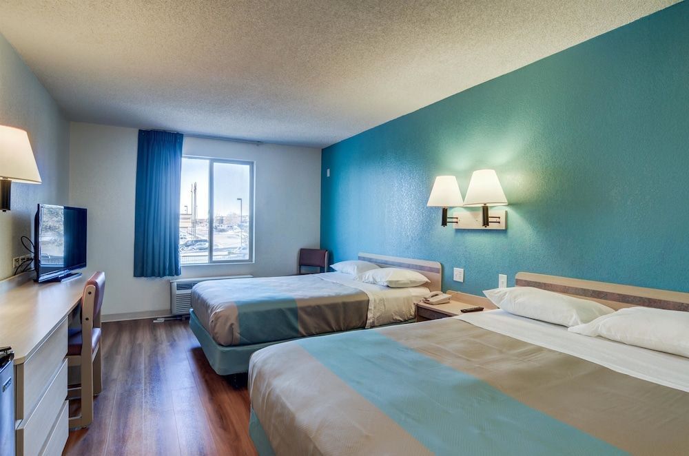 Standard Room, 2 Queen Beds, Non Smoking, Refrigerator & Microwave
