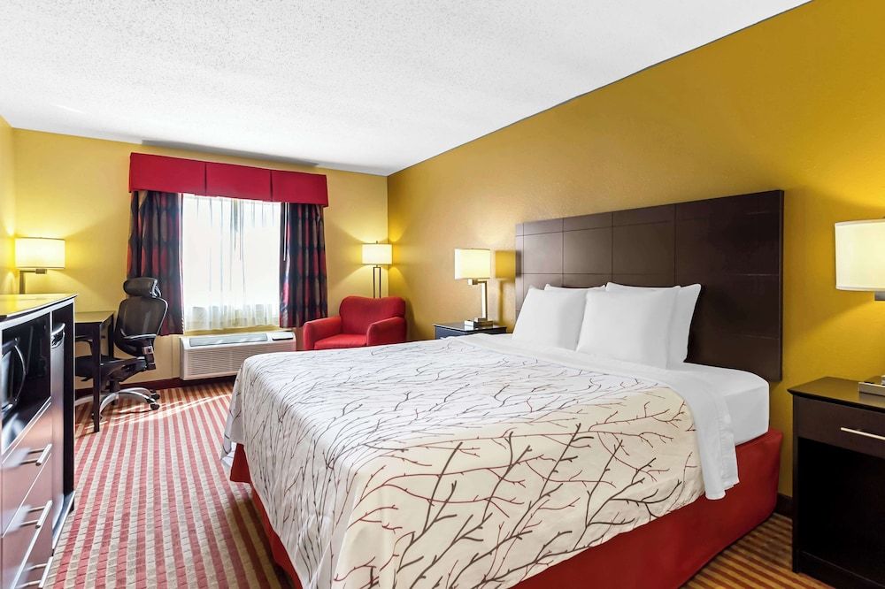 Standard Room, 1 King Bed, Non Smoking, Refrigerator & Microwave
